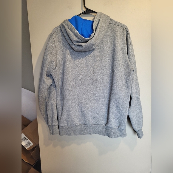 PUMA Men's Gray Hoodie with Blue Accents (**please Read Details**) - Picture 2 of 6